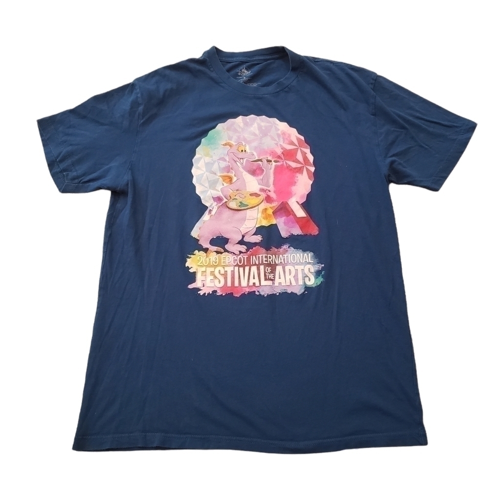 Disney Figment 2019 Epcot International Festival of the Arts Tee Large